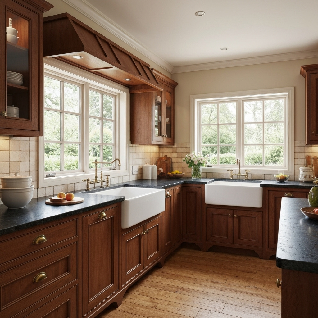 Traditional Farmhouse Kitchen